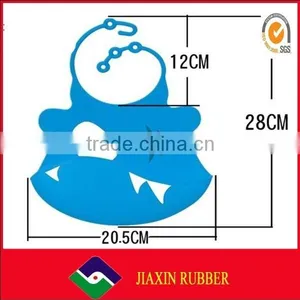 Cute Design High Quality Baby Bib With Food Catcher Custom Baby Bibs thumbnail-2