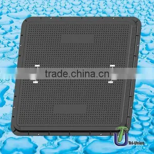 1150*1150-60 SMC Watertight Manhole Cover Set A15 /composite Manhole Cover /grp Manhole Cover thumbnail-1