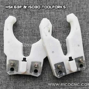 HSK63F Tool Changer Gripper CNC Toolholder Forks HSK Tool Clips for CNC Router thumbnail-2