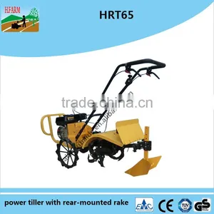 6.5 HP Gasoline Farm Tiller With Rearmounted Rake thumbnail-3