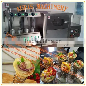 Factory Price Hot Sale 110V/220V Pizza Cone Making Machine for Sale thumbnail-1