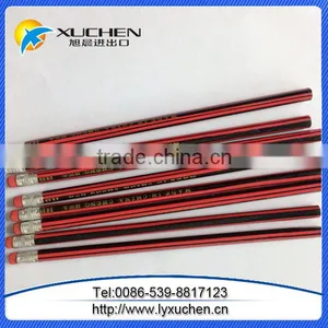 High Quality Promotional hb Pencil With Eraser Student Pencil thumbnail-1