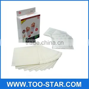 10PCS Herbal Detox Beauty Foot Pads Detoxification Cleansing Patches Weight Loss Foot Pads thumbnail-1