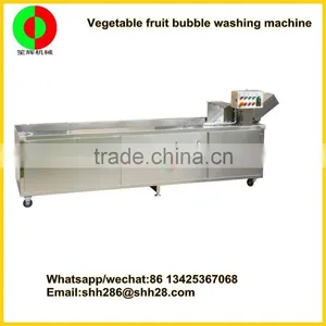 High Capacity Bubble Vegetable Washing Machine With Ozone Sterilization thumbnail-1