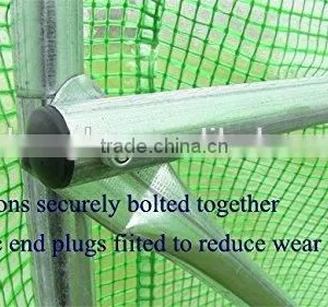 Steel Metal Type and Garden Greenhouses Type POLYTUNNEL GREENHOUSE GREEN HOUSE - 4 x 3 x 2.25 m thumbnail-2