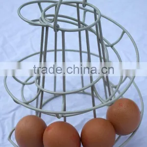 Clay Coloured Helter Skelter Shaped Egg Stand thumbnail-1
