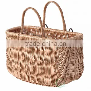 Wholesale Wicker Shopping Basket, Bike Basket, Wicker Basket thumbnail-1