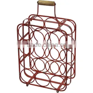 Cast Iron Wine Rack Wine Bottle Holder Metal Wine Rack Cheap thumbnail-1