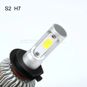 2017 New Products 9-32V S2 H7 Cob Led Car Headlight High/low 72w 8000lm 2.5a Led Car Headlight thumbnail-5