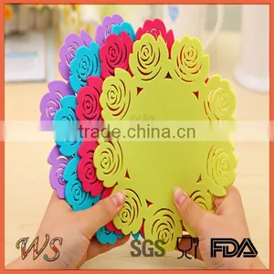 WS- IS066 Silicone Cup Coaster Set thumbnail-3