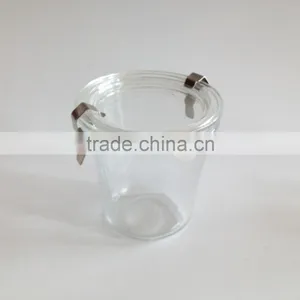 125ml 250ml 540ml Lock Lid Glass Jars With Sealed Silicone Rubber Gasket Ring thumbnail-3