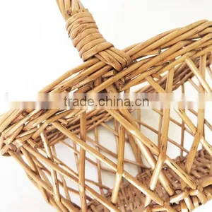 Handmade Decoration New Lovely Small Easter Wicker Basket thumbnail-5