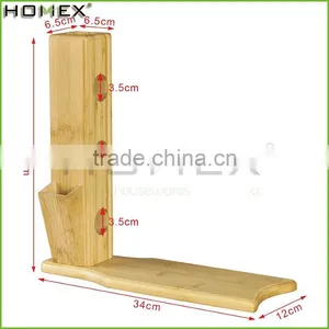 Solid Bamboo Wine Display and Storage Rack Homex-BSCI thumbnail-1