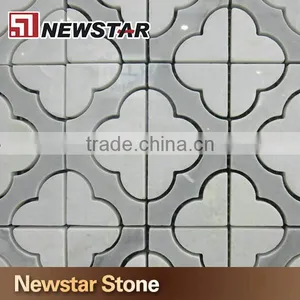 Newstar Natural Marble Mosaic White Carrara Mosaic thumbnail-3