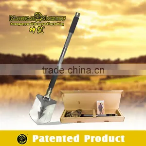 Outdoor Camping Spade Emergency Tool Shovel as Outdoor Trekking Pole Wading Staff thumbnail-1