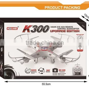 Drone 2.4G 4CH Remote Control RC Helicopter Quadcopter With Camera Drone thumbnail-6