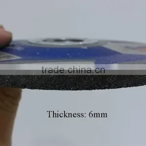 5"(125x6x22mm) Depressed Center Resin Bonded Reinforced Grinding Wheel For Metal thumbnail-4