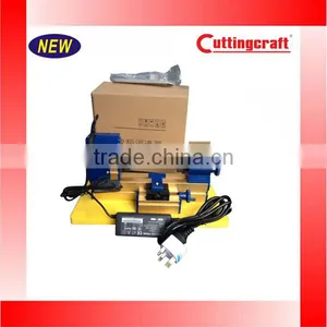 24W Mini Set Wood Turning Lathe Machine Wood Engraving Machine 20000r/min Tool thumbnail-2