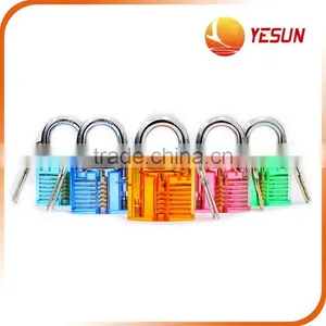 Clear Train Lock With 2 Keys, Train Padlock thumbnail-1