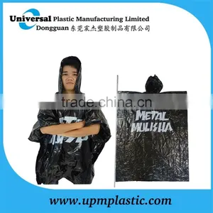 Plastic PE Rain Ponchos Supplier thumbnail-1
