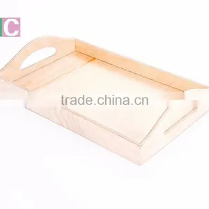 Unfinished Wooden Food Tray thumbnail-2