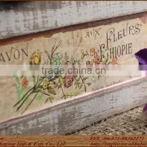 Antique Hot Sale Wooden Crate Postale Wooden Planters thumbnail-2