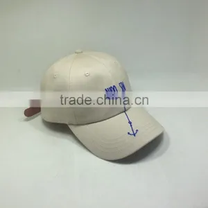 Khaki Unstructured Dad Cap With Leather Strap thumbnail-4