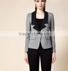 Fashion Office Ladies Suit Ladies Secretary Suits WMSU20150005 thumbnail-1