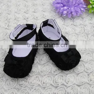 Wholesale Baby Rosette Shoes Cute Newborn Baby Shoes in Bulk Baby First Walker Shoes thumbnail-4