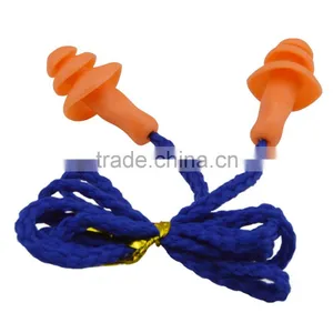 Reusable Silicone Charm Bullet Shaped Safety Earplugs for Eye Protection thumbnail-3