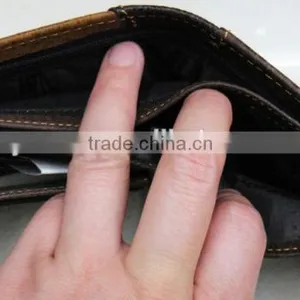 Fashion Cheap Popular Men Cowhide Skin Real Leather Hot Wallet thumbnail-2