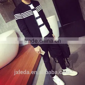 Cheap Stripes Zipper Jacket Coat Man thumbnail-4