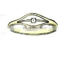 Imitation Ring, Wedding Ring, Engagement Ring, Anniversary Ring, Fashion Ring thumbnail-1