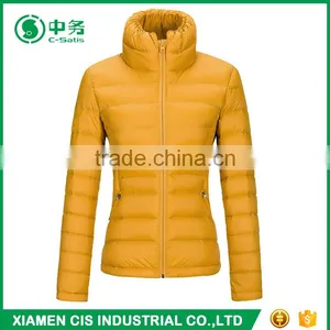 Morden Fashion Winter Lightweight Stand Collar Padded Jacket for Women thumbnail-6