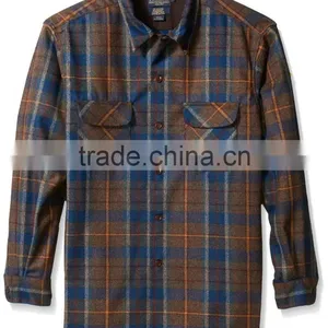 2016 Latest Shirt Designs for Men, Autumn Hot Sale Flannel Shirts thumbnail-2