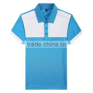 2017 China Garment Manufacturer Customized Your Own Brand Design Promotion Embroidered Logo Private Label Men Polo T Shirt thumbnail-2