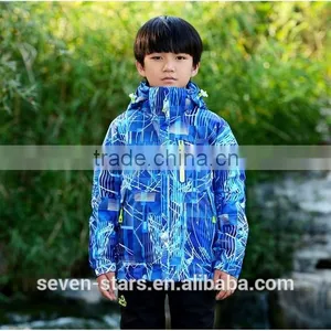 2017 3 in 1 Colorful Polyester Kids Varsity Jacket thumbnail-6