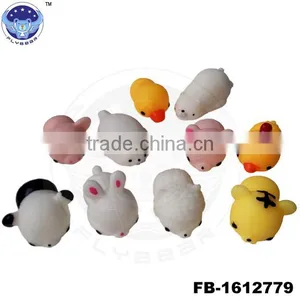 2017 New Mini TPR Cute Animal Sticky Toys for Kid Soft Animal Promotion Toys thumbnail-1