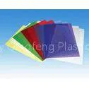 Blue, Green, Brown Transparent Stable Environmentally Friendly OEM Matt PVC Binding Cover thumbnail-1