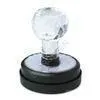 Custom Traditional Logo Rubber Stamps, Oval Spring Crystal Handle Flash Stamps for Signature thumbnail-1