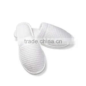 Star Hotel Embroidery Logo White Waffle Close Toe Eva Slipper thumbnail-3