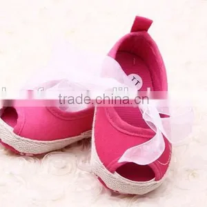 Pretty Bowknot Summer Baby Girl Princess Shoes thumbnail-3
