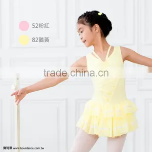 Hot Sale Front Gather Ribbon Ballet Costume Child Tutu thumbnail-1