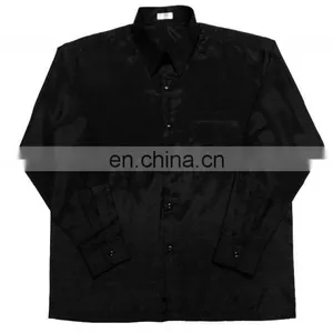 Lofbaz Men Casual Camp Work Everyday Button Down Plain Long Sleeve Shirts thumbnail-6
