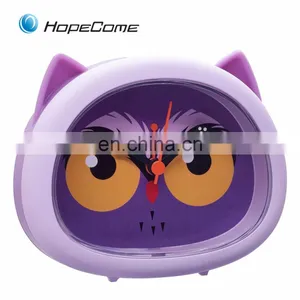 Hot Sale Silicone Desktop Animal Clock thumbnail-5