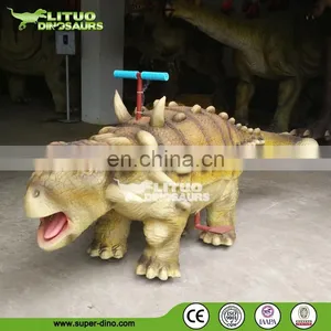 Small Animatronic Dinosaur Walking Animals Kiddie Rides thumbnail-2