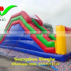 Stock and Promotion Inflatable Obstacle Challeage Bouncy Castles Inflatable 14X10X5m thumbnail-4
