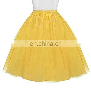 Grace Karin Women 2 Layers Crinoline Underskirt Petticoat for Retro Vintage Dress BP000056 thumbnail-4