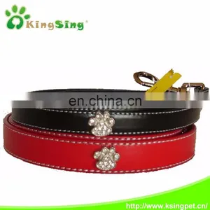 2013 Fashion Diamond Studded Leather Bling Bling Dog Collar thumbnail-1