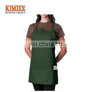 Custom Black Adjustable Bib Apron - 3 Pocket thumbnail-4
